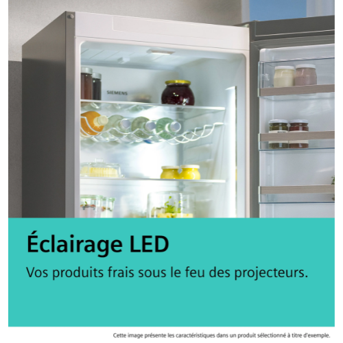 iQ500, Réfrigérateur intégrable avec compartiment congélation, 158 x 56 cm, Charnières pantographes softClose SIEMENS