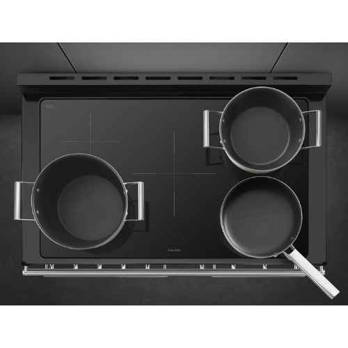Centre De Cuisson 100 cm Induction Inox SMEG Classica SY103I - vue 5