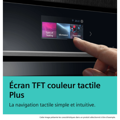 iQ700, Four intégrable avec fonction micro-ondes, 60 x 60 cm, Noir SIEMENS HM776GKB1F - vue 9