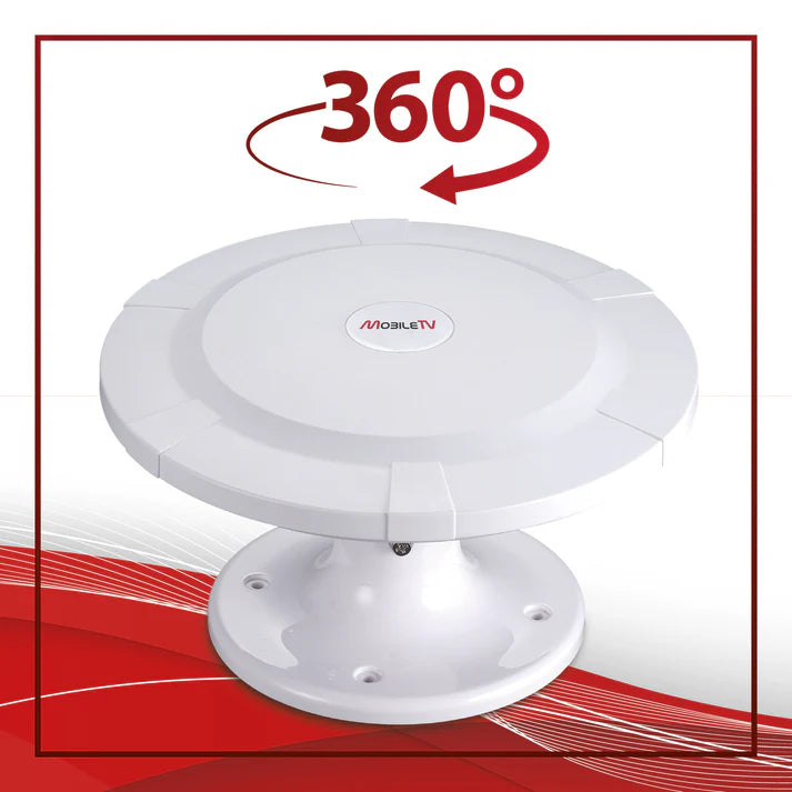 Antenne omnidirectionnelle Mobile TV  ALL-IN-ONE 360°