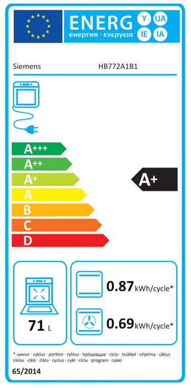 iQ700, Four intégrable, 60 x 60 cm, Noir SIEMENS HB772A1B1