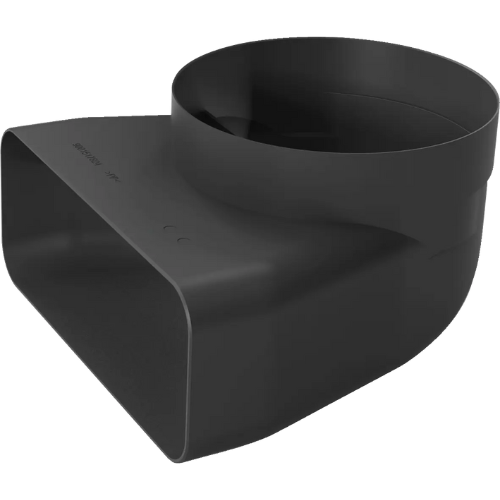 Adapteur de conduit, ⌀ 150 mm, 90 °, rond-plat BOSCH HEZ9VDSI1