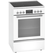 Cuisinière électrique pose-libre, Blanc BOSCH HKS79R220 - vue 1