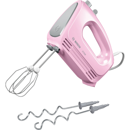 Batteur, CleverMixx Fun, 375 W, Rose, Gris BOSCH MFQ2210K