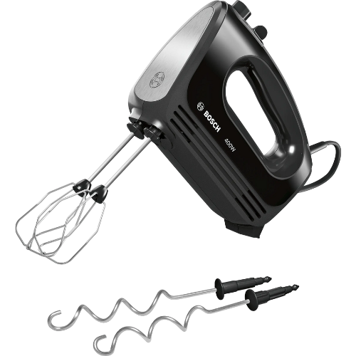 Batteur, CleverMixx, 400 W, Noir, Inox brossé BOSCH MFQ2420B