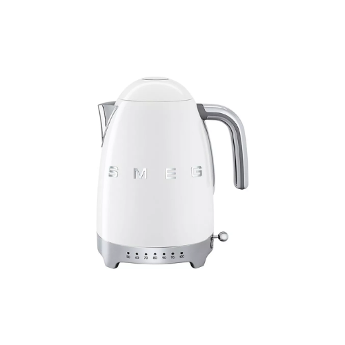 Bouilloire à Température réglable Esthétique années ’50 Smeg KLF04-Blanc
