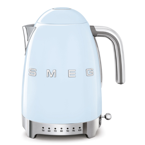 Bouilloire à température variable Bleu d'Azur SMEG KLF04PBEU(F)