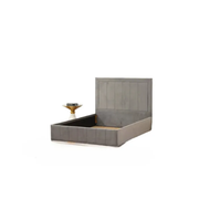 CADRE DE LIT POLO GRIS 160X200 EURODESIGN POLOG160