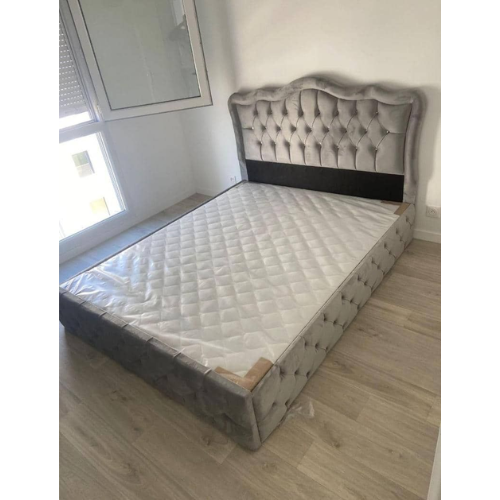 CADRE DE LIT TREND GRIS 160 EURODESIGN TRENDG160