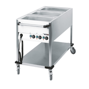 Casselin CCBM3V 3 x GN 1/1 Wasser-Bain-Marie-Wagen