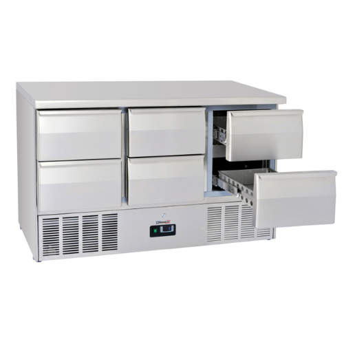SALADETTE - DESSERTE RÉFRIGÉRÉE 6 TIROIRS GN 1/1 CASSELIN CSA6T