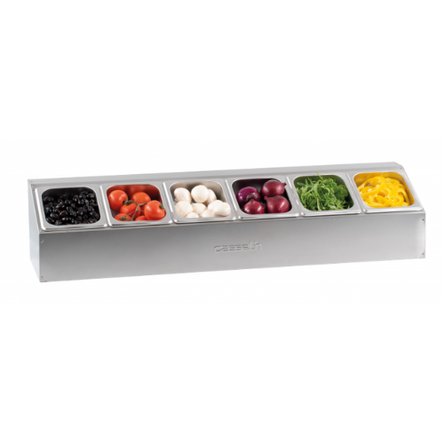 Support pour 6 bacs GN 1/6 - simple CASSELIN CSBG616