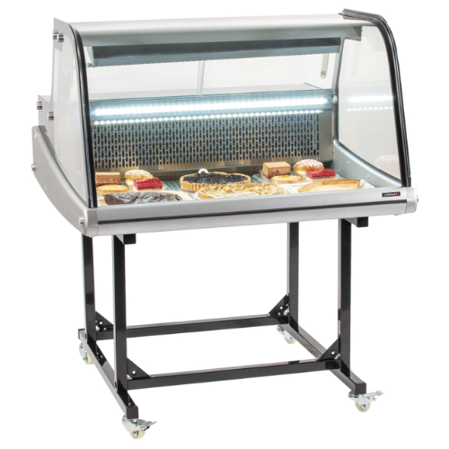 VITRINE RÉFRIGÉRÉE DE MARCHÉ 175L SUR CHARIOT CASSELIN CVRM175L