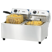 Friteuse électrique 2 x 7 litres CASSELIN CFE72B