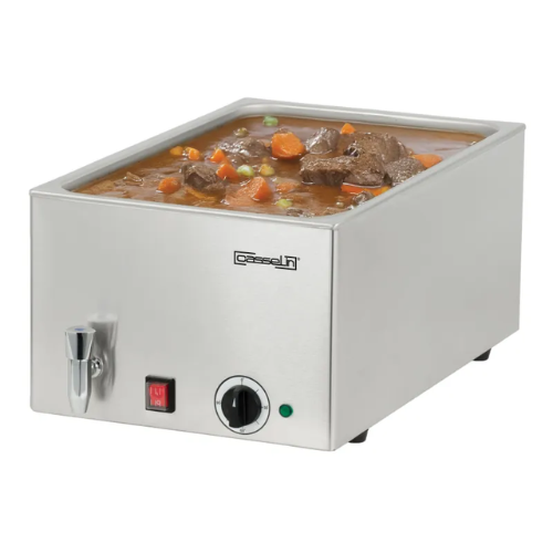 Bain marie avec robinet de vidange GN 1/1 Casselin CBMV1B