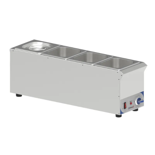 Bain-marie à sauce 4 x GN 1/6 compact CASSELIN CBMS416V