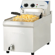 Friteuse électrique avec vanne de vidange 10 litres haut rendement CASSELIN CFEV10TC