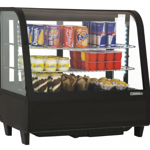 Vitrine réfrigérée à poser 100L Noir CASSELIN CVR100LN