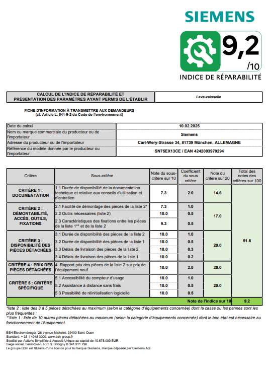 iQ500, vollintegrierter Geschirrspüler, 60 cm, Schiebetür SIEMENS SN75EX13CE