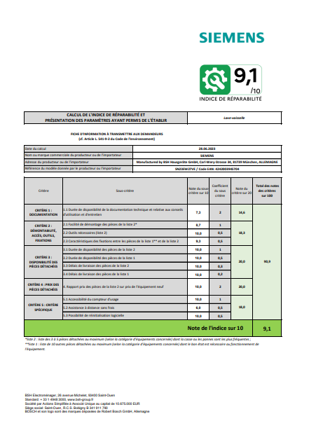 iQ300, freistehender Geschirrspüler, 60 cm, Weiß SIEMENS SN23EW27VE