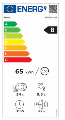 Série 8, Lave-vaisselle intégrable avec bandeau, 60 cm, Metallic  BOSCH SMI8YCS01E