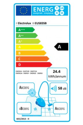 Electrolux EUS83SBem bagged vacuum cleaner