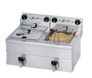 Friteuse électrique de table - 2x10 Litres Sofraca - ACFE102N