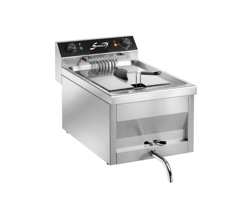 Friteuse de table 12 litres - 400V SOFRACA 92114