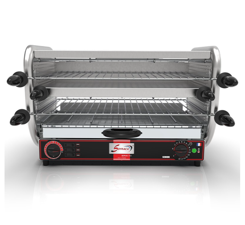 Toaster multifonctions - Série iconique Senior - 5400 W - 230 V - SOFRACA - 11052-2