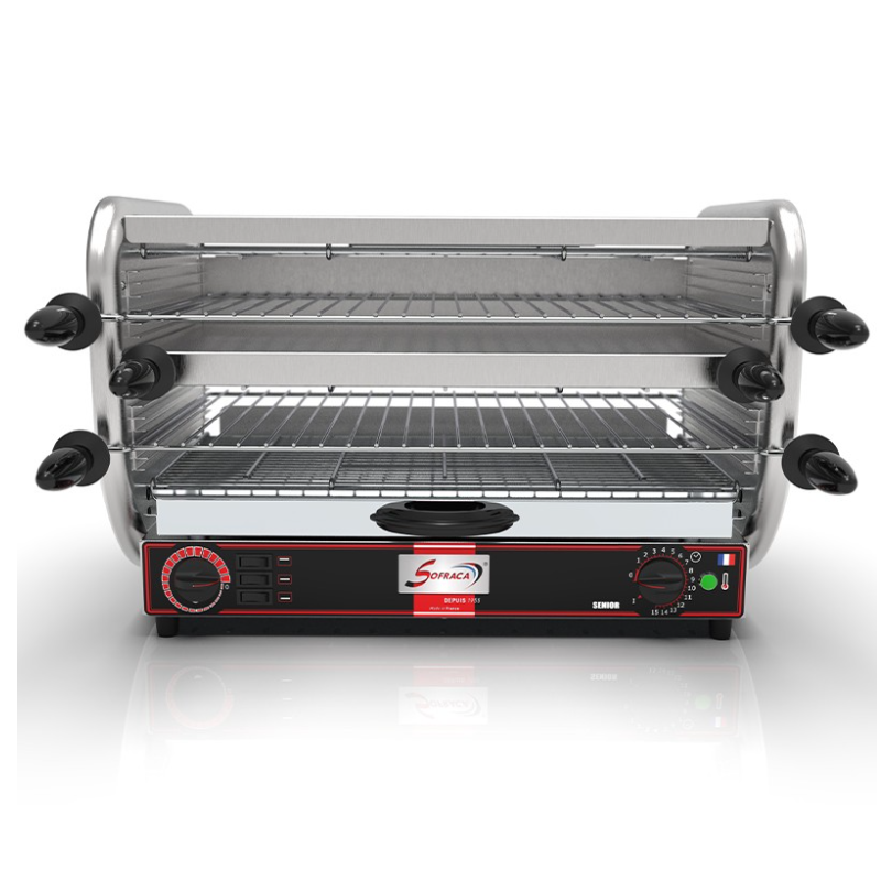 Toaster multifonctions - Série iconique Senior - 5400 W - 400 V - SOFRACA - 11054-2
