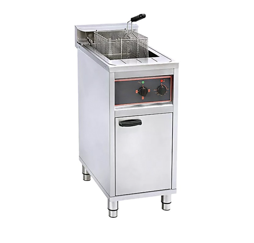 Friteuse électrique sur coffre - 1 cuve de 16 L - SOFRACA - 92324