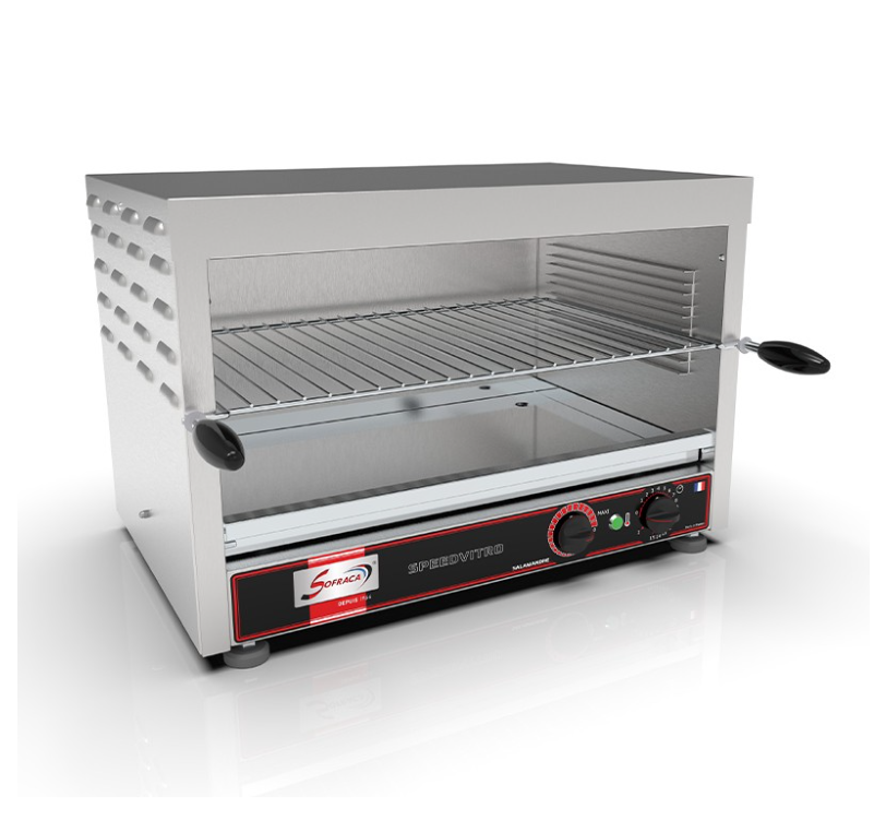 Salamandre GN 1/1 - SPEEDVITRO - 400 V - 5000 W - SOFRACA - 24504V