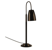 Lampe chauffante sur pied - Nickel noir - 230 V - SOFRACA - 3302RTC