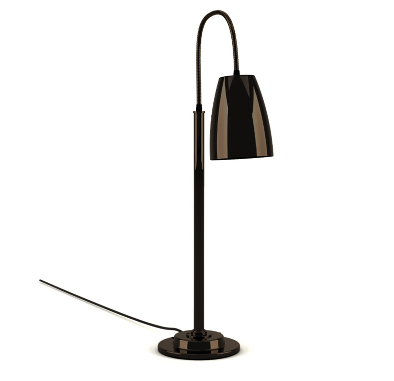 Lampe chauffante sur pied - Nickel noir - 230 V - SOFRACA - 3302RTC