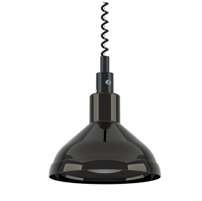 Lampe chauffante suspendue - Infra-rouge - Nickel noir laquée - 230 V - SOFRACA - 3302RNN