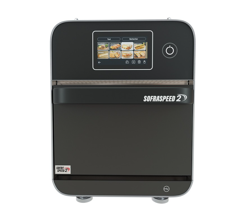SOFRASPEED 2 - Four à cuisson ultra-rapide nouvelle génération - Noir - SOFRACA - SOFRASPEED2N