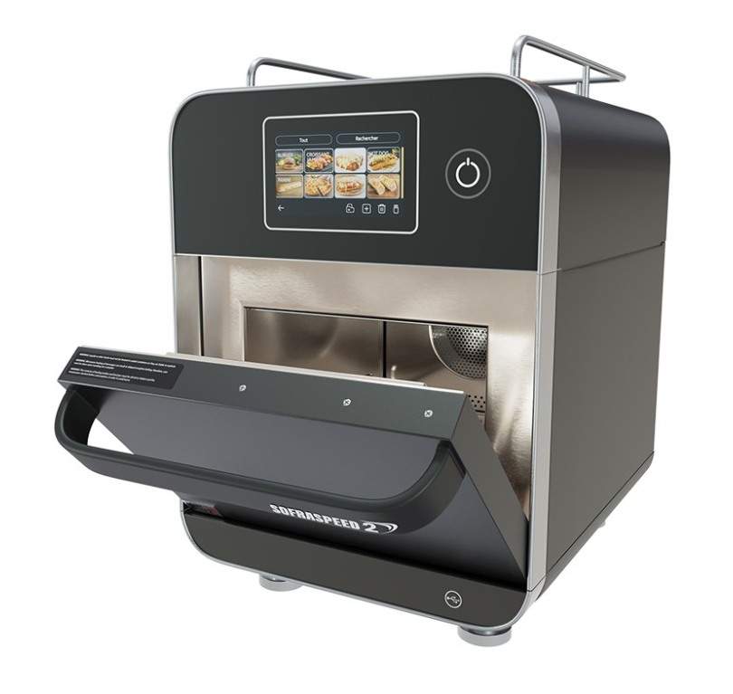 SOFRASPEED 2 - Four à cuisson ultra-rapide nouvelle génération - Noir - SOFRACA - SOFRASPEED2N