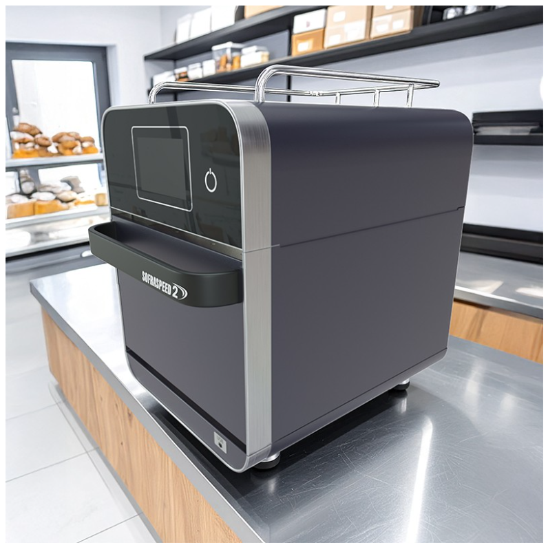 SOFRASPEED 2 - Four à cuisson ultra-rapide nouvelle génération - Gris anthracite - SOFRACA - SOFRASPEED2G