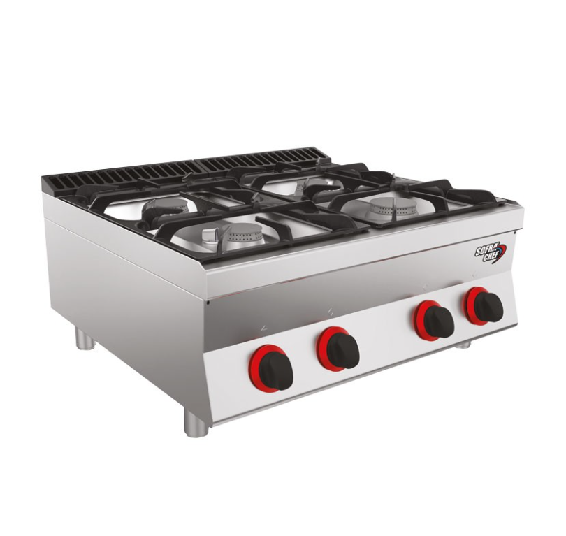 SOFRACHEF - Top 4 feux gaz - SOFRACA - 7ST4F22G
