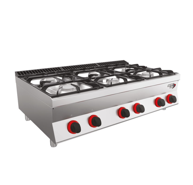 SOFRACHEF - Top 6 feux gaz - SOFRACA - 7ST6F34G