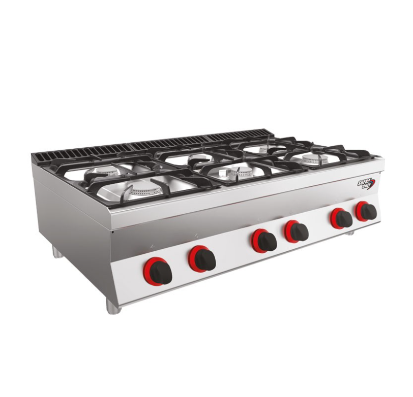 SOFRACHEF - Top 6 feux gaz - SOFRACA - 7ST6F38G