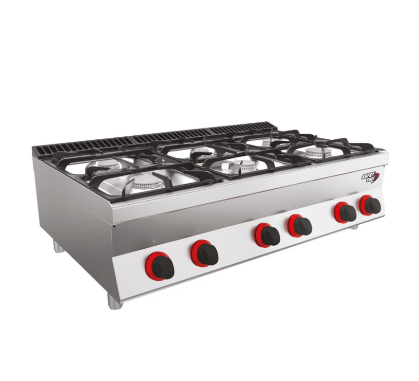 SOFRACHEF - Top 6 feux gaz - SOFRACA - 7ST6F46G