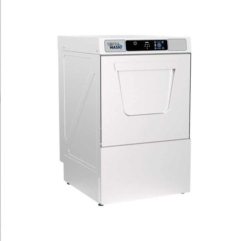 SOFRAWASH - Lave verres avec pompe de vidange - Panier 400 x 400 mm - SOFRACA - SW40P