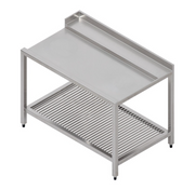 Table pour lave-vaisselle à capot - Prof. 700 mm - Accroche à droite - SOFRACA - TLSD70