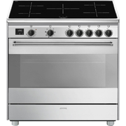 Centre De Cuisson 90 cm Induction Inox SMEG Classica BG91IX2(F) - vue 1