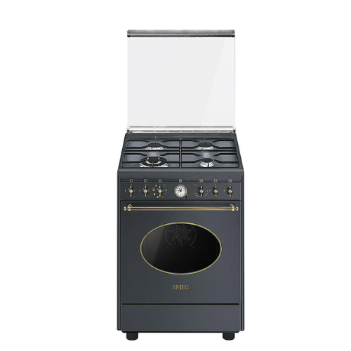 Centre de Cuisson mixte Anthracite SMEG CO68GMA8 - vue 1