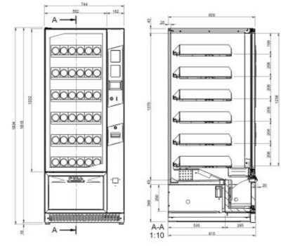 Distributeur automatique IARP BRERA BOOST