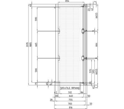 Vitrine réfrigérée pour glace et surgelé IARP EIS 165.3 BLACK