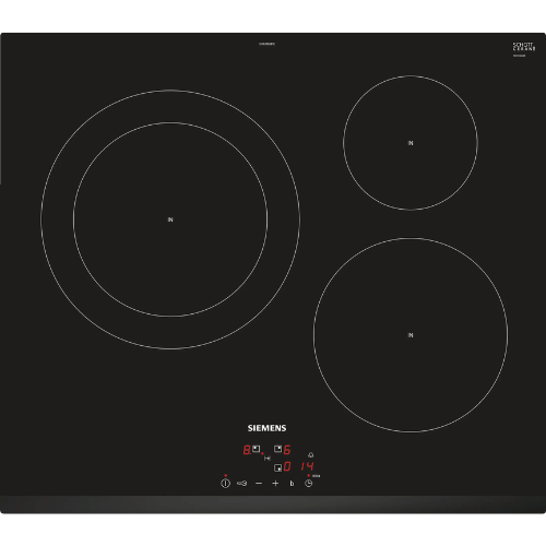 Table de cuisson induction 3 feux 60cm SIEMENS EU631BJB1E