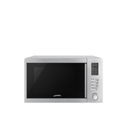 Four Micro-Ondes Inox Anti-trace SMEG MOE34CXI2 - vue 1